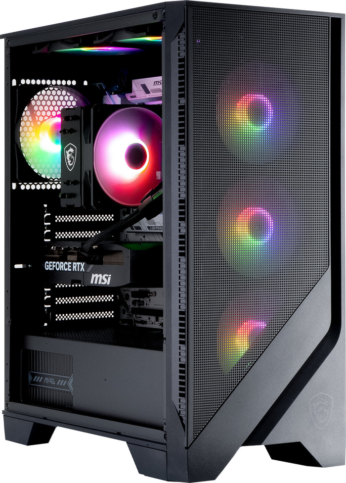 Cobalt x Powered by MSI - Tier 2 - RTX 5070 - Ryzen 7 9700X - 32 Go - 2 To SSD côté gauche