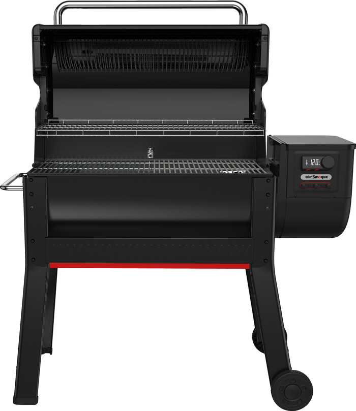 Weber Smoque XL binnenkant