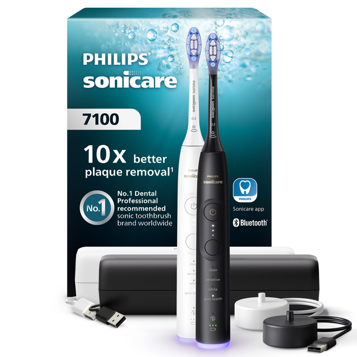 Philips Sonicare 7100 Series HX7429/02 Lot de 2 emballage