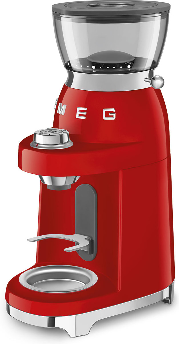 SMEG CGF03RDEU Rood rechterkant