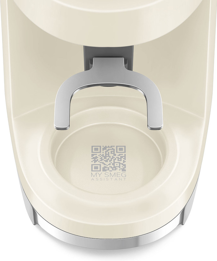 SMEG CGF03CREU Crème detail