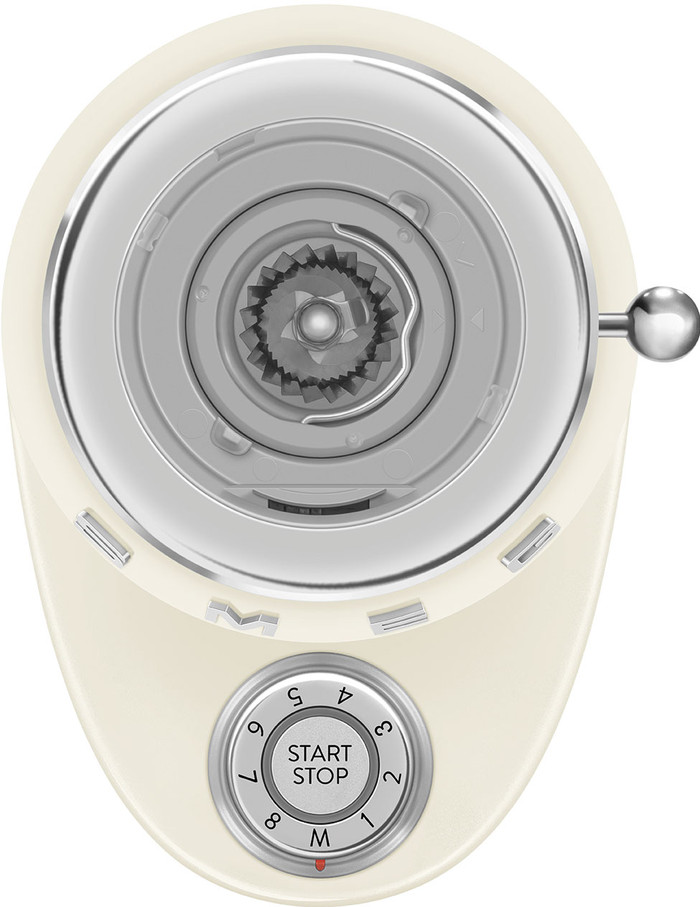 SMEG CGF03CREU Crème detail