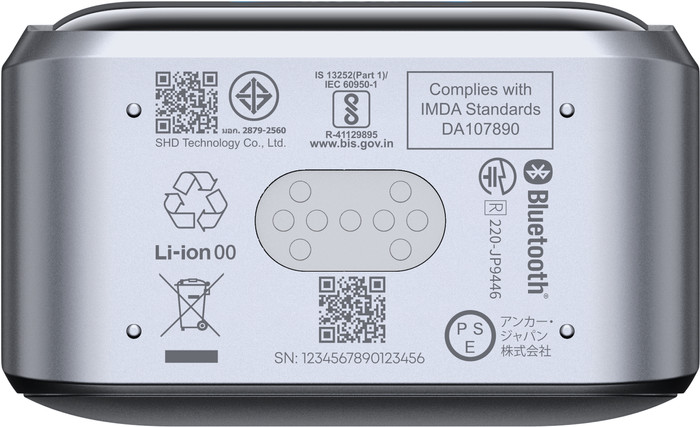 Anker Prime Powerbank 26.750 mAh met Snelladen Zwart onderkant