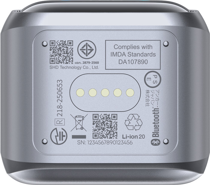 Anker Prime Powerbank 20.000 mAh met Snelladen Zwart onderkant