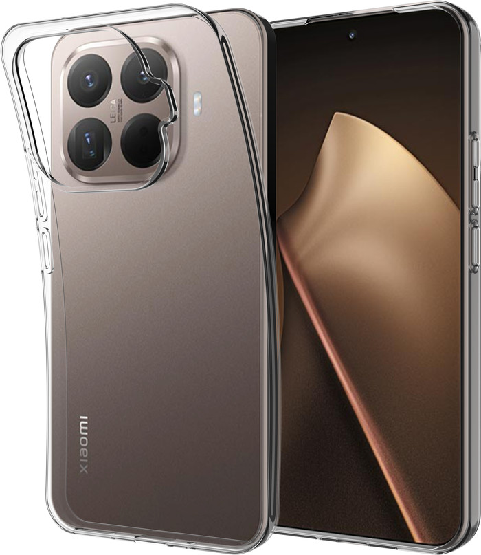 Just in Case Soft Design Xiaomi 15T Pro Back Cover Transparant voorkant