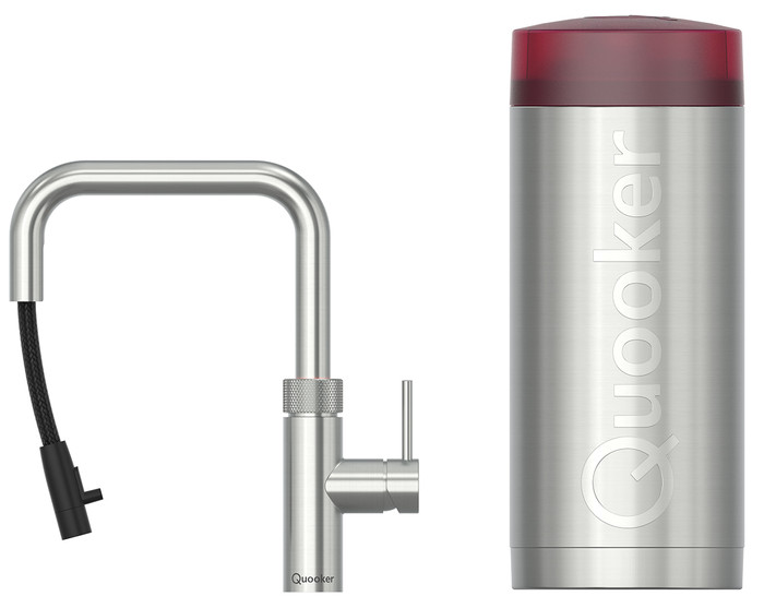 Quooker COMBI+ & Quooker Flex Square RVS Main Image