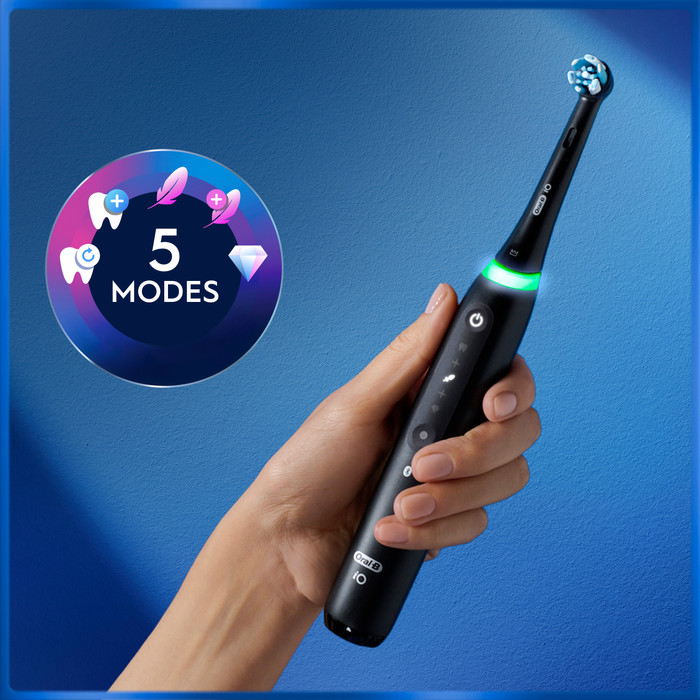 Oral-B iO 5N Lot de 2 Noir et Blanc Value Pack produit à l'usage