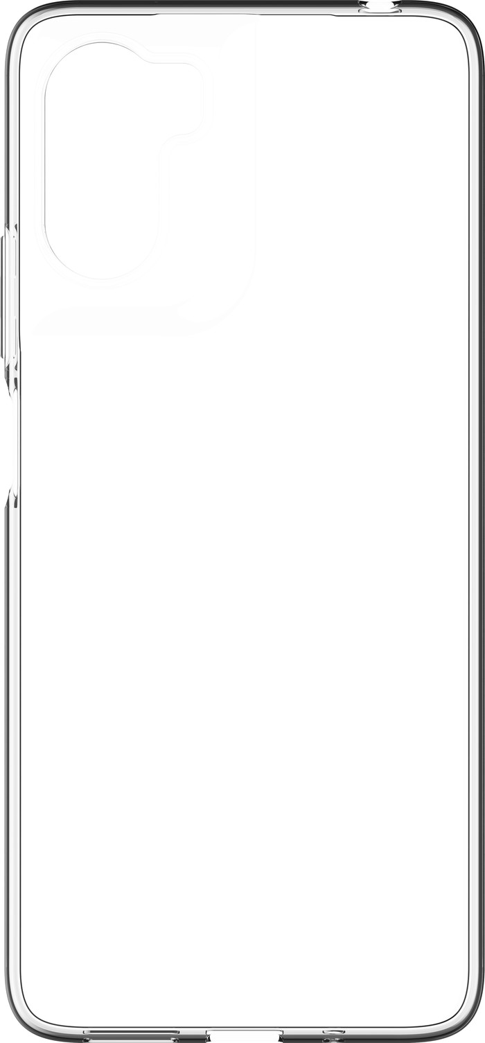 Just in Case Soft Design Motorola Moto G06 Back Cover Transparant voorkant