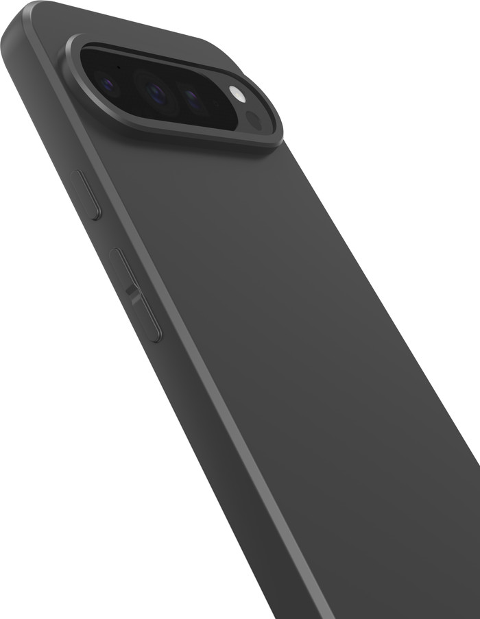 Just in Case Soft Design Google Pixel 10 Pro XL Back Cover Zwart voorkant