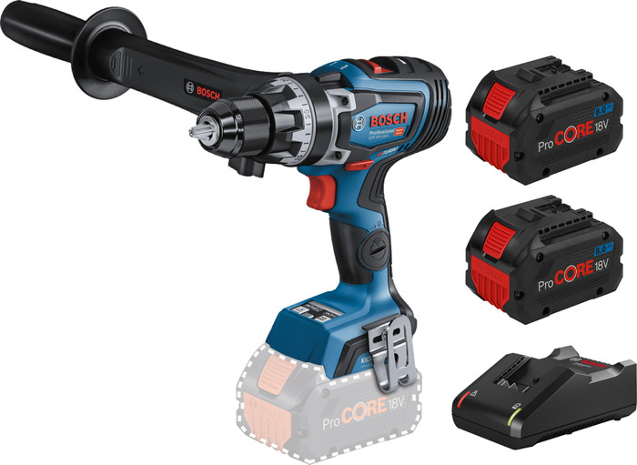 Bosch Professional GSB 18V-150 C BITURBO 8,0 Ah ProCORE Accu (2x) Starterspakket Main Image