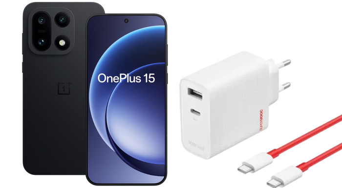 OnePlus 15 512GB Zwart 5G + OnePlus SuperVOOC Oplader 120W + Usb C kabel Main Image