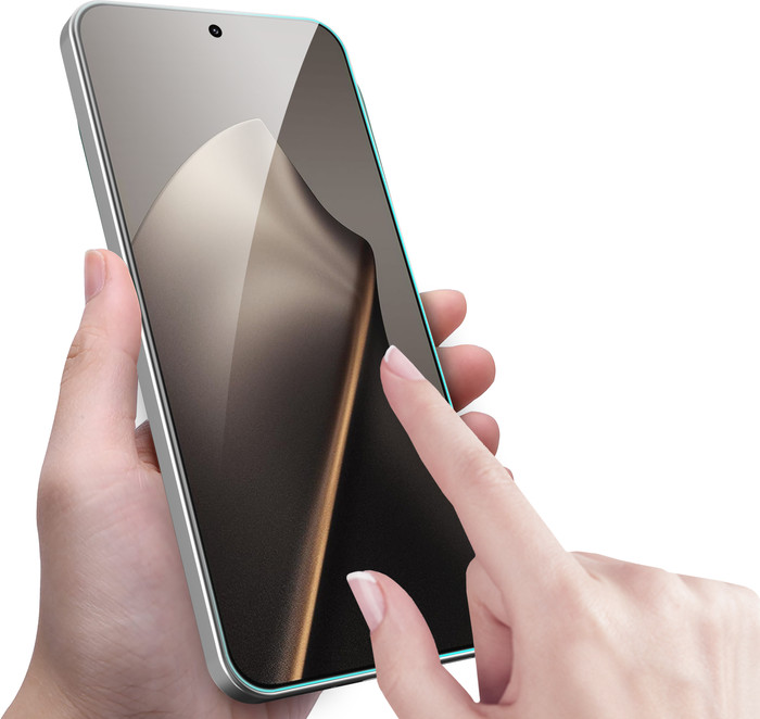 Just In Case Tempered Glass Xiaomi 15T Pro Screenprotector detail