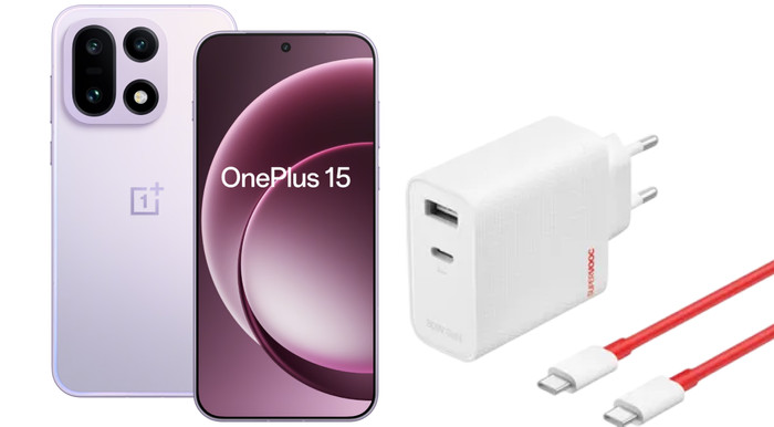 OnePlus 15 512GB Paars 5G + OnePlus SuperVOOC Oplader 120W + Usb C kabel Main Image