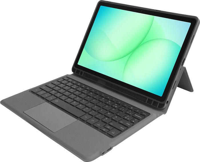 BlueBuilt Samsung Galaxy Tab A11 Plus Toetsenbord Hoes AZERTY Zwart rechterkant