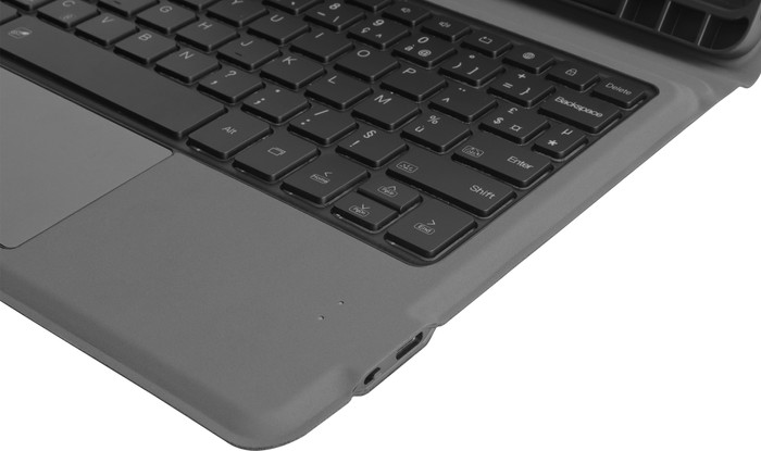 BlueBuilt Samsung Galaxy Tab A11 Plus Toetsenbord Hoes AZERTY Zwart detail