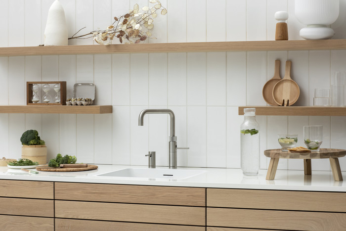 Quooker COMBI & Quooker Fusion Square Acier Inoxydable produit à l'usage