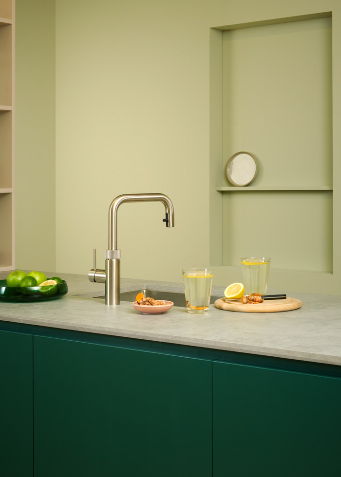 Quooker PRO3 & Quooker Flex Square Acier Inoxydable produit à l'usage