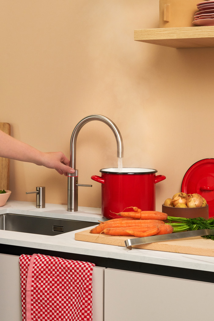 Quooker PRO3 & Quooker Fusion Round Acier Inoxydable produit à l'usage