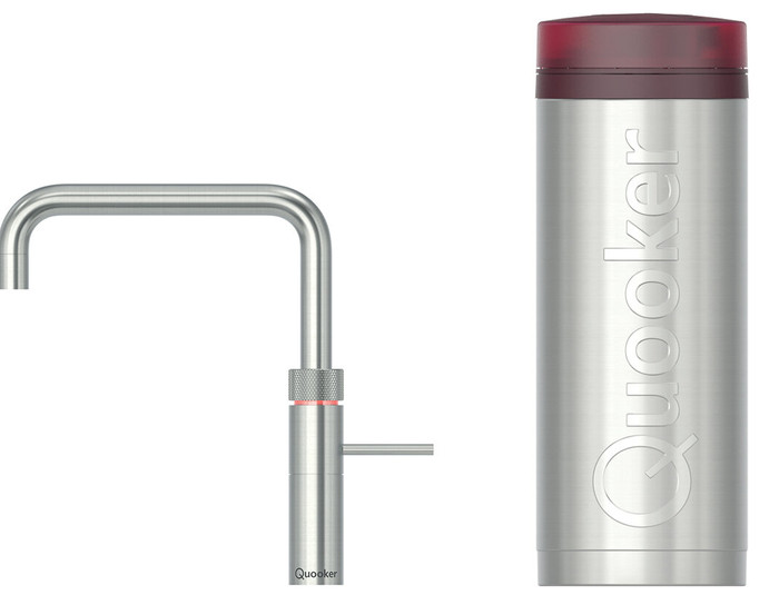 Quooker PRO3 & Quooker Fusion Square Acier Inoxydable Main Image