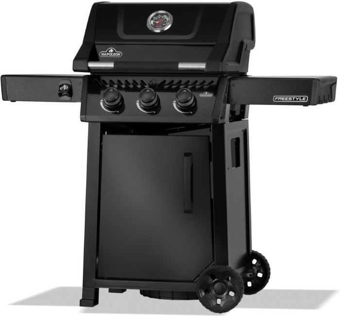 Napoleon Freestyle 365 Zwart rechterkant