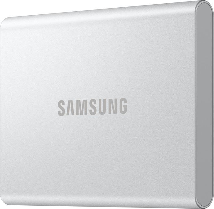 Samsung T7 Resurrected Portable SSD 4TB rechterkant