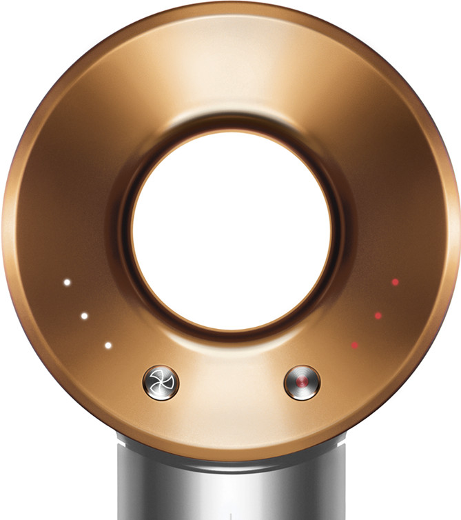 Dyson Supersonic Origin Nikkel/Koper detail