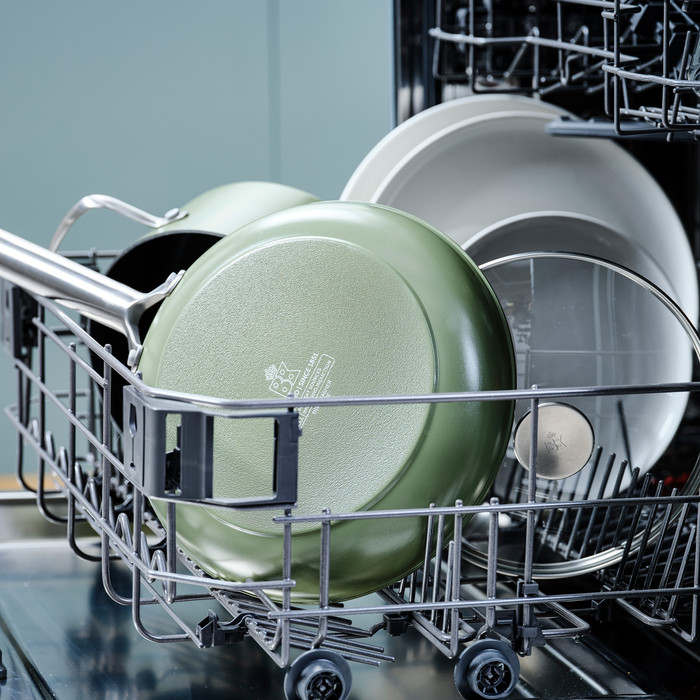 BK Sublime Wokpan 28 cm Olijfgroen visual leverancier