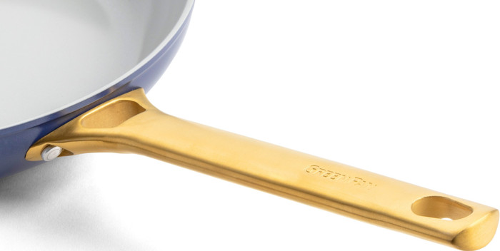 GreenPan Padova pannenset 10-delig Oxford Blue detail