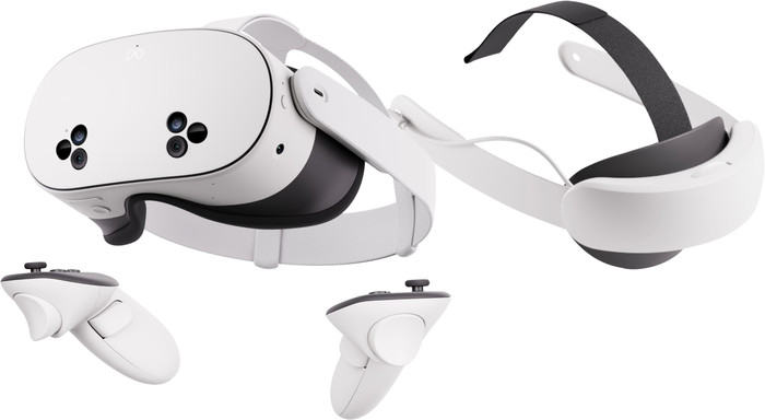 Meta Quest 3S 128 Go Reconditionné + Sangle Élite avec Batterie Main Image