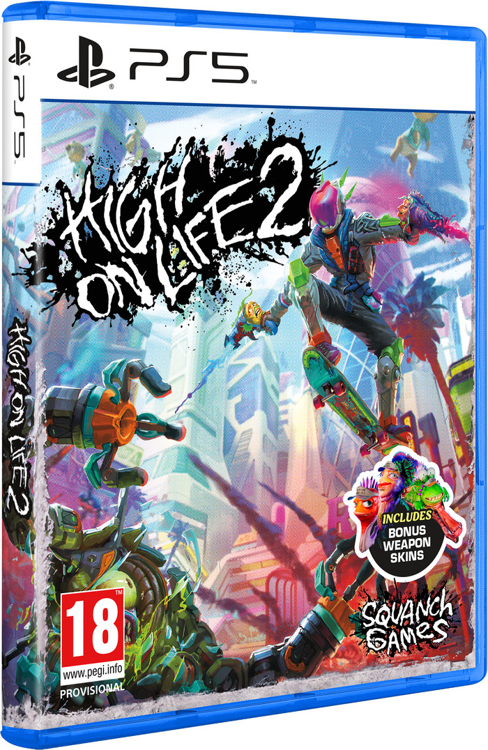 High on Life 2 PS5 verpakking