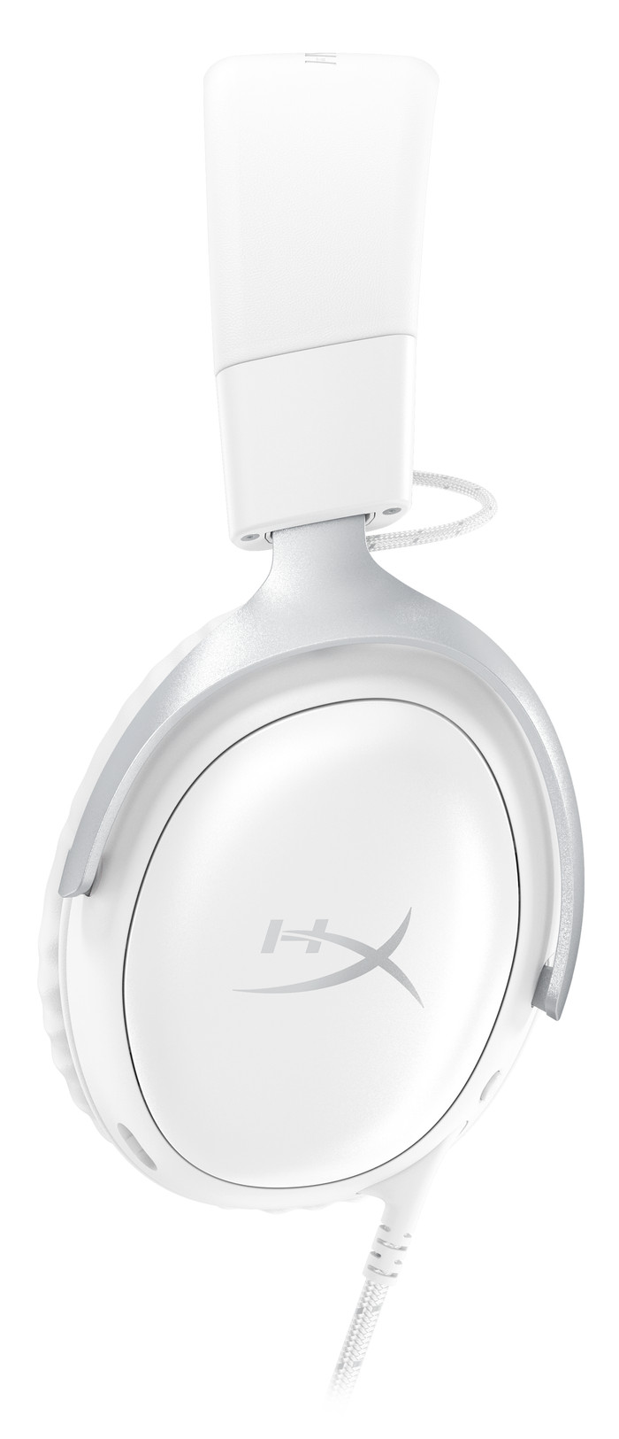 HyperX Cloud III Wired Gaming Headset - Wit (PC, PS5, Xbox Series X/S) rechterkant