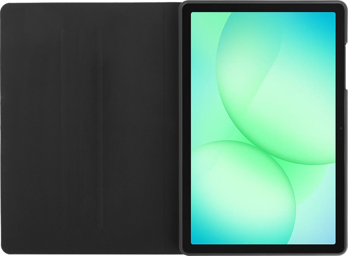 BlueBuilt Samsung Galaxy Tab A11 Plus Book Case Zwart voorkant