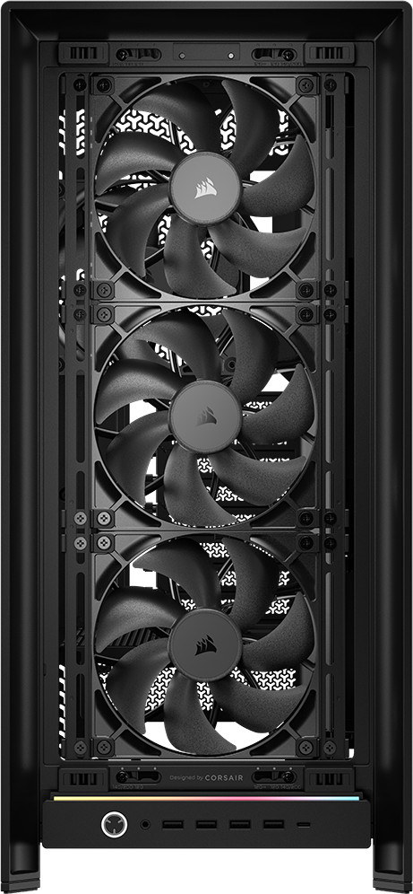 CORSAIR FRAME 5000D RS Zwart detail