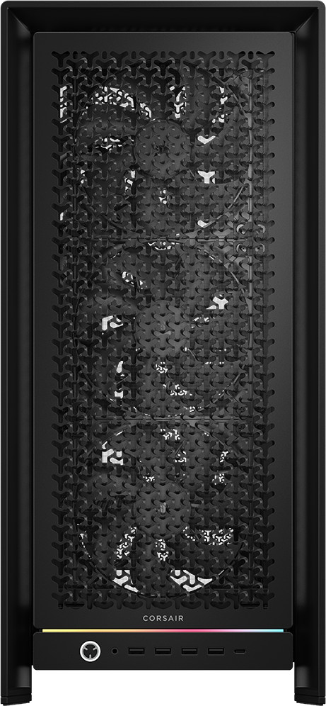 CORSAIR FRAME 5000D RS Zwart voorkant