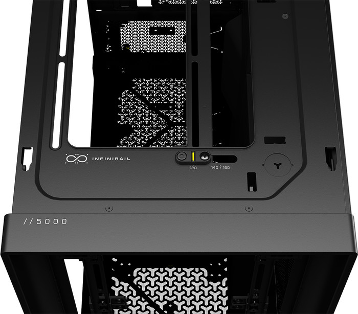 CORSAIR FRAME 5000D RS Zwart detail