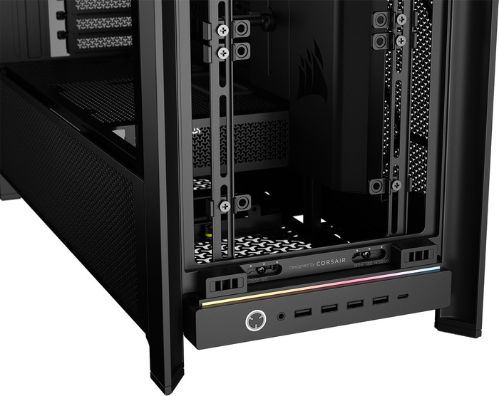 CORSAIR FRAME 5000D RS Zwart detail