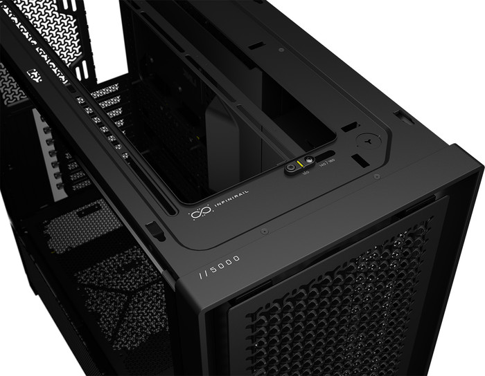 CORSAIR FRAME 5000D RS Zwart detail