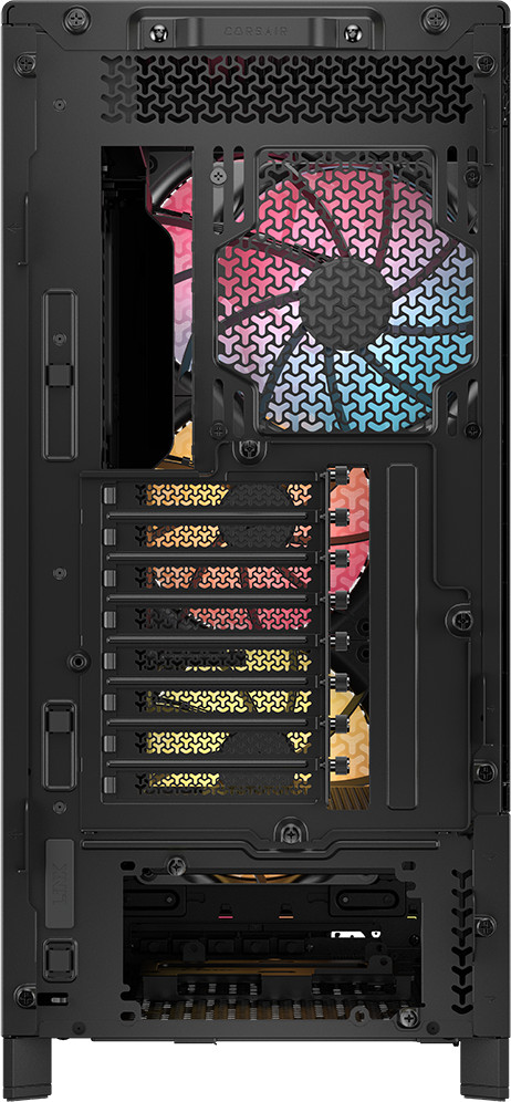 CORSAIR FRAME 5000D RS ARGB Zwart achterkant