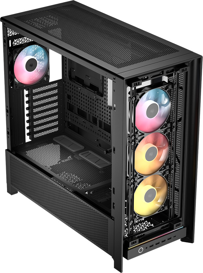 CORSAIR FRAME 5000D RS ARGB Zwart bovenkant