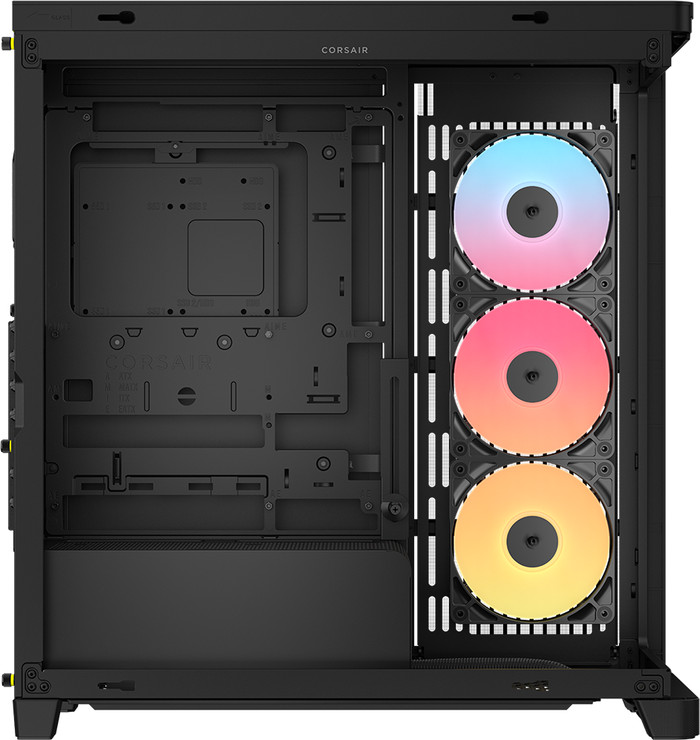 CORSAIR FRAME 4500X RS-R ARGB Zwart linkerkant