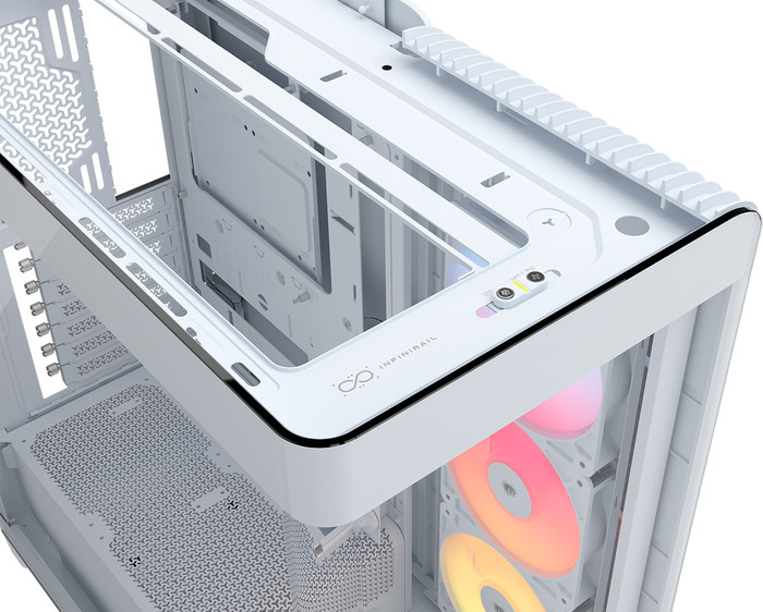 CORSAIR FRAME 4500X RS-R ARGB Wit detail