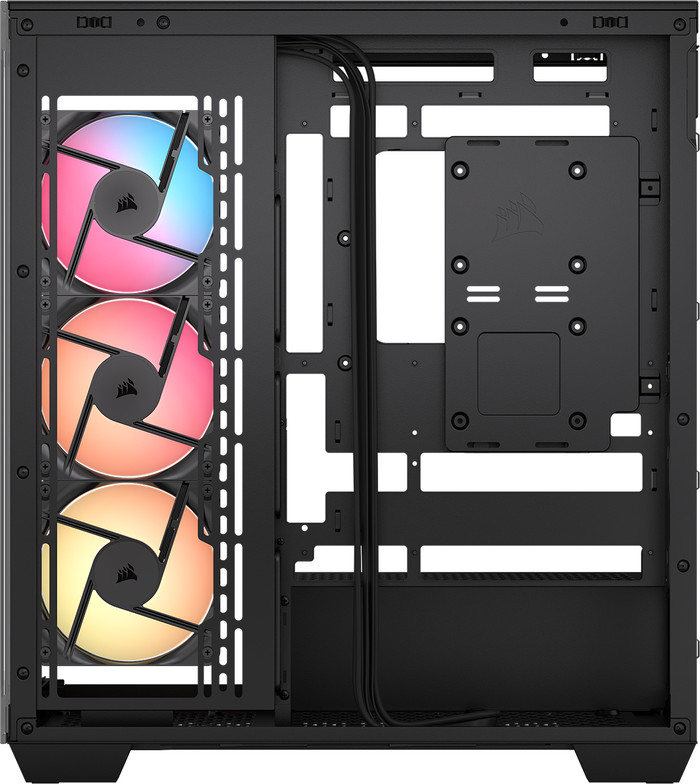 CORSAIR 3500X RS-R ARGB Zwart rechterkant