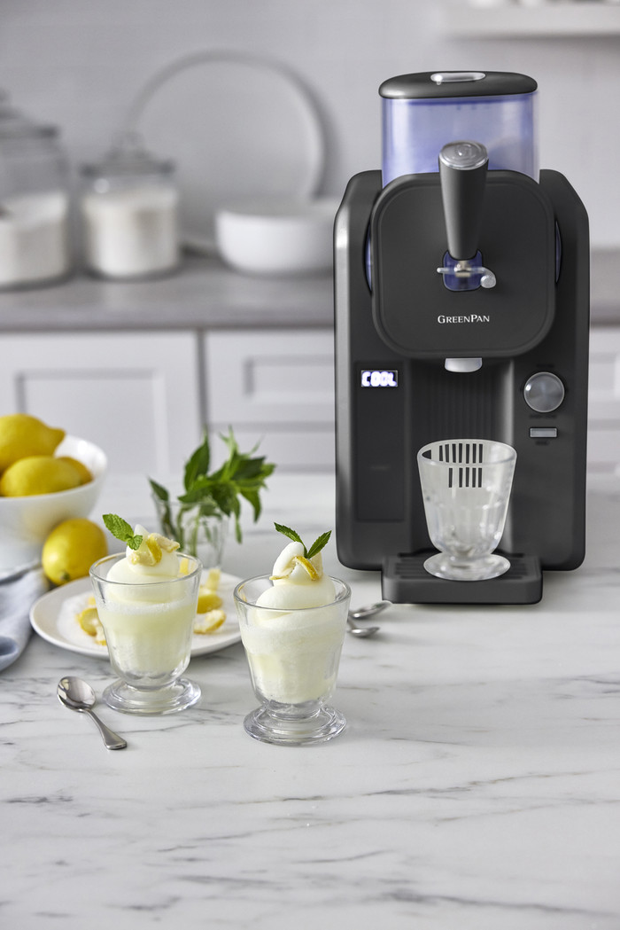 Greenpan FROST Grey product in gebruik