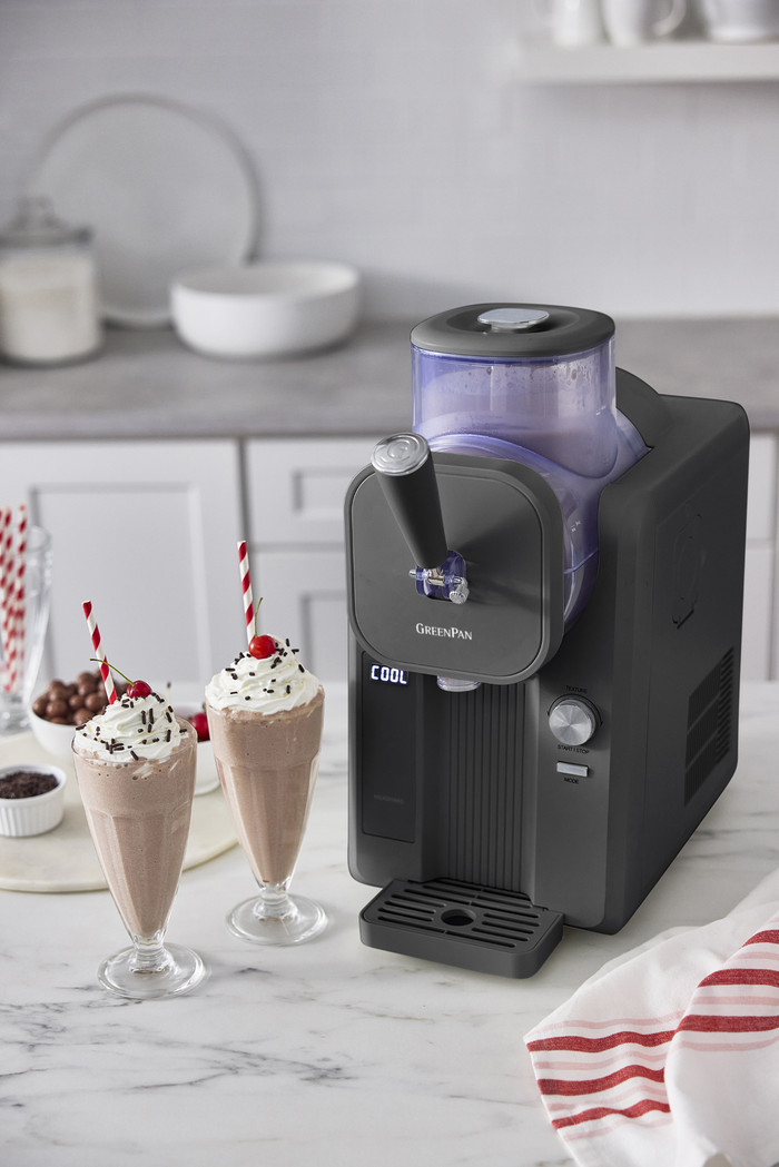 Greenpan FROST Grey product in gebruik