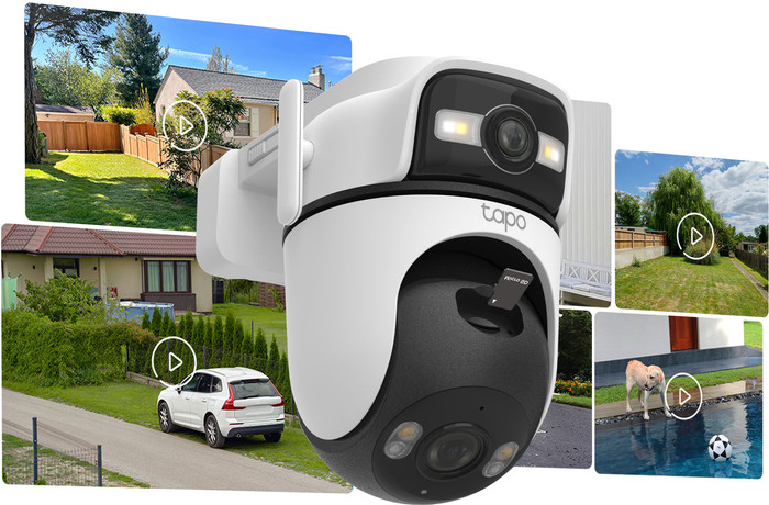 TP-Link Tapo C545D product in gebruik