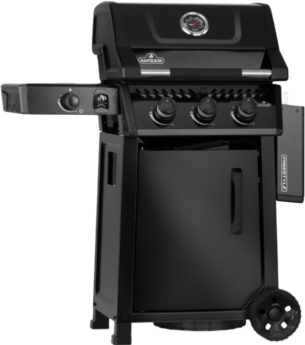 Napoleon Freestyle 365 SB Black left side