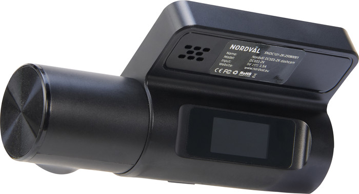Nordval DC101-2K Dashcam achterkant