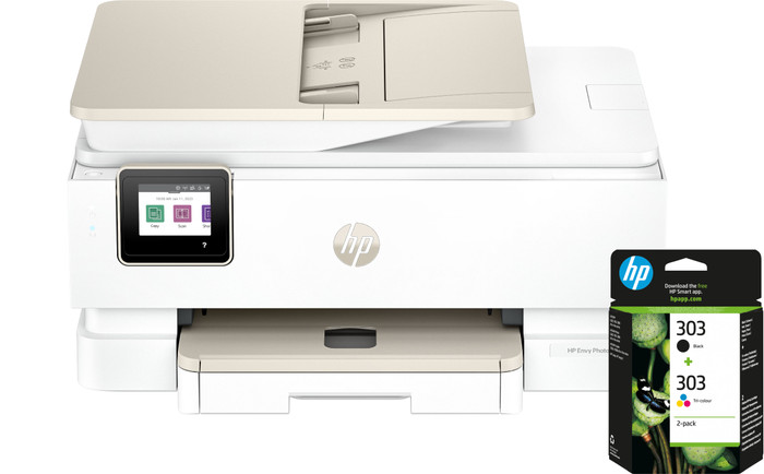 HP Envy Photo 7930 All-in-One + 1 set extra cartridges Main Image
