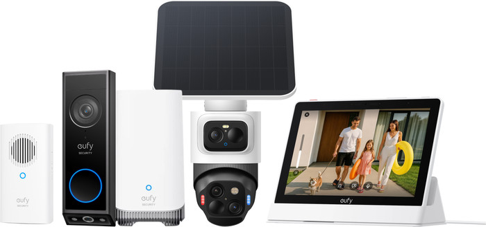 EufyCam S4 + HomeBase 3 + Video Doorbell E340 + Smart Display E10 Main Image