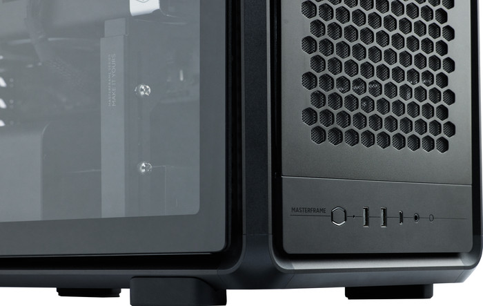 Cooler Master MasterFrame 600 Zwart detail